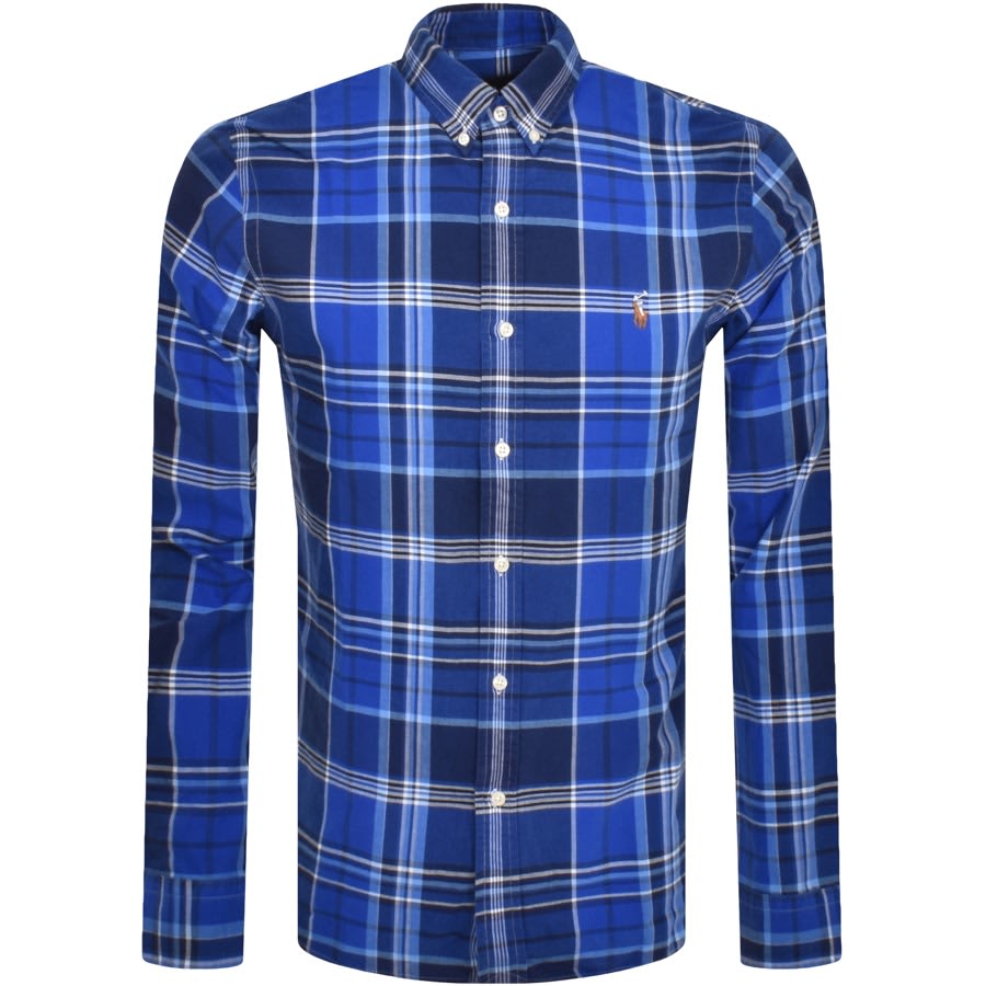 Image number 1 for Ralph Lauren Long Sleeve Shirt Blue