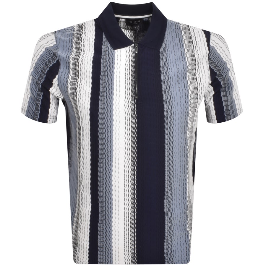 Image number 1 for Ted Baker Walraf Polo T Shirt Navy