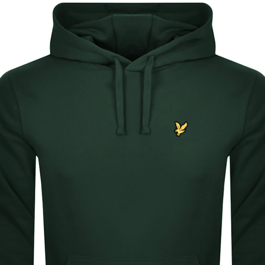 Image number 2 for Lyle And Scott Pullover Hoodie Green