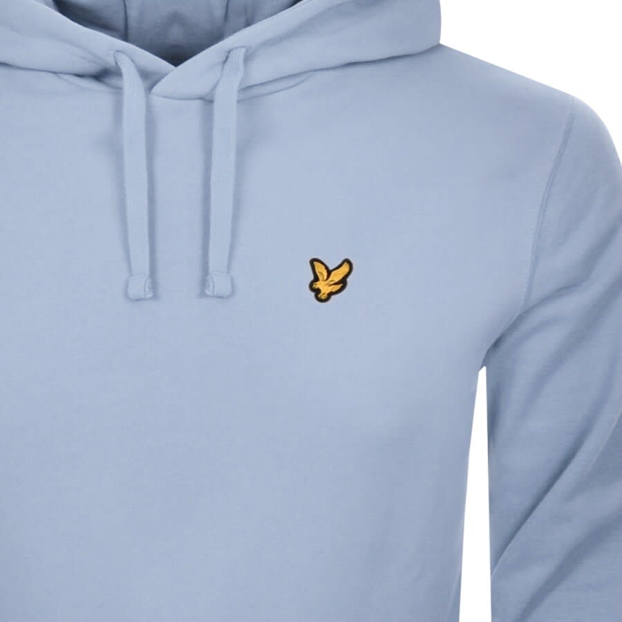 Image number 3 for Lyle And Scott Pullover Hoodie Blue