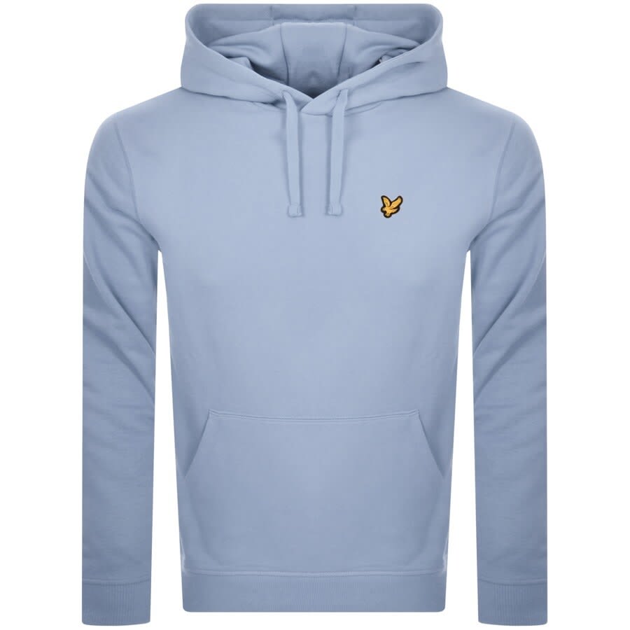 Image number 1 for Lyle And Scott Pullover Hoodie Blue