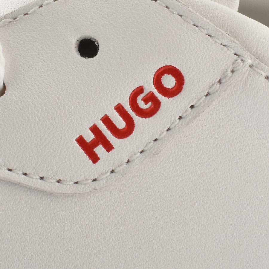 Boss white leather on sale trainers