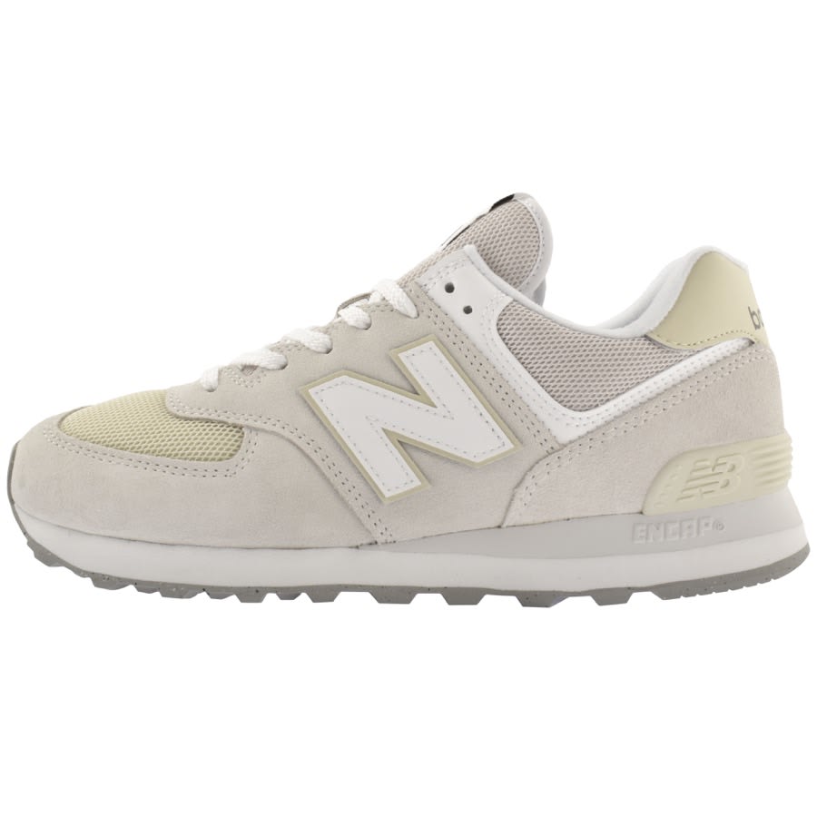Image number 1 for New Balance 574 Trainers Beige