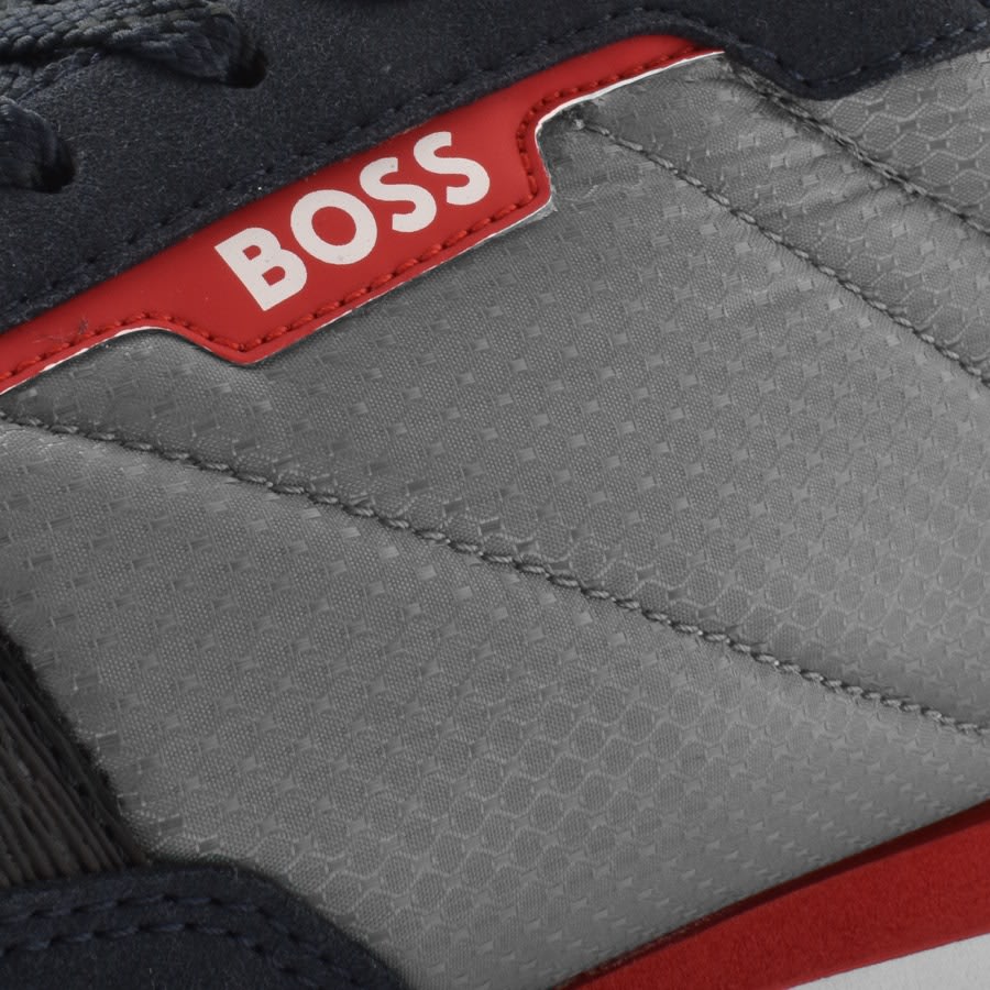 Image number 4 for BOSS Kai Runn Trainers Grey
