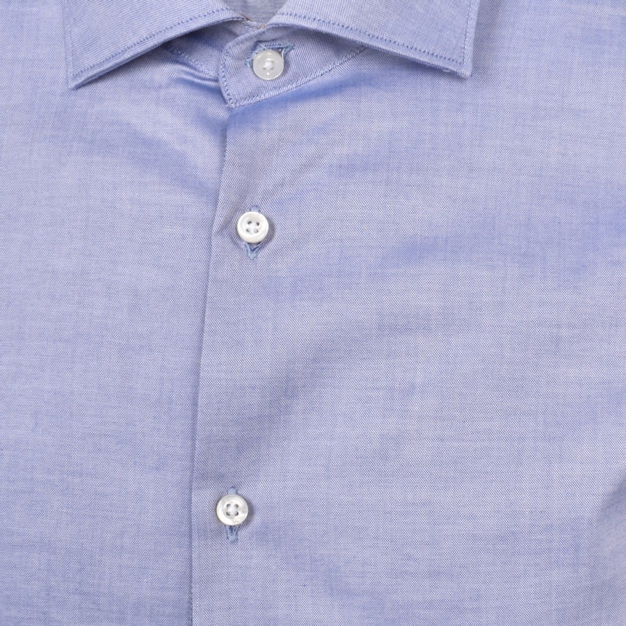 Image number 3 for Aquascutum London Long Sleeved Shirt Blue
