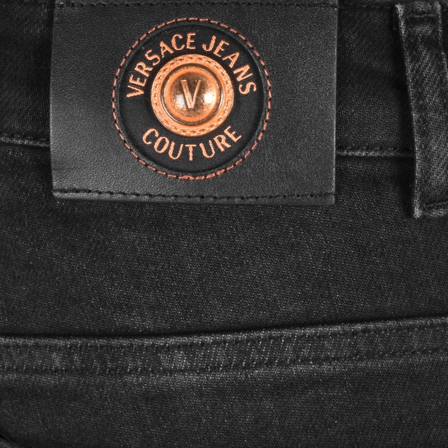 Image number 3 for Versace Jeans Couture Dundee Skinny Jeans Black