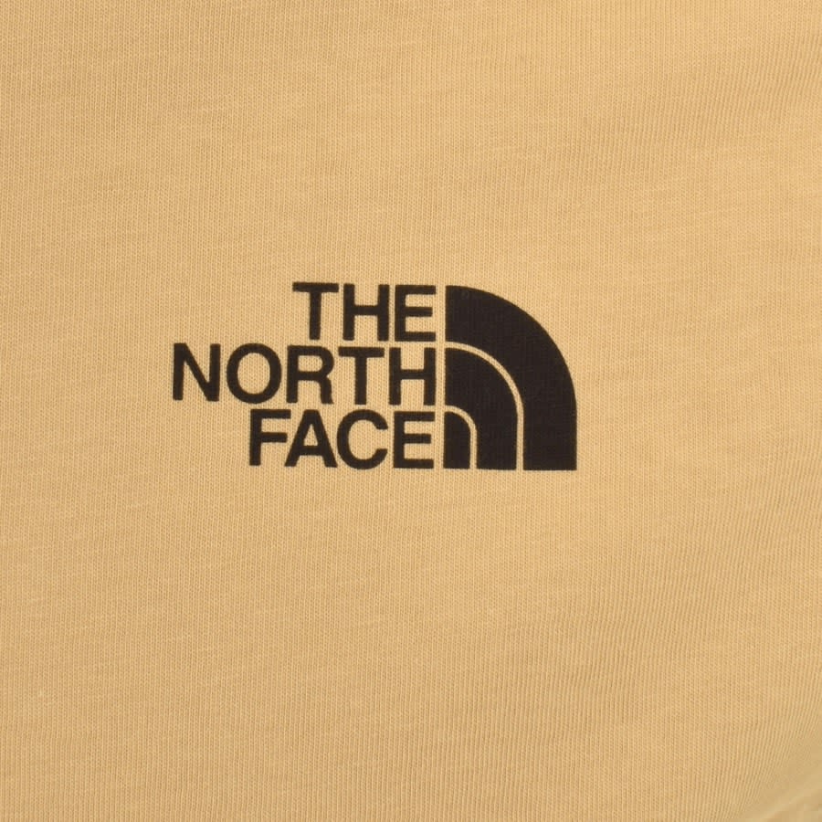 Image number 3 for The North Face Simple Dome T Shirt Khaki