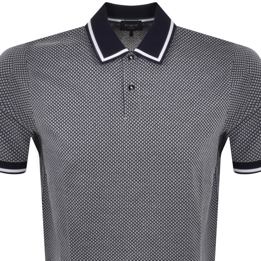 Image number 2 for Ted Baker Affric Polo T Shirt Navy