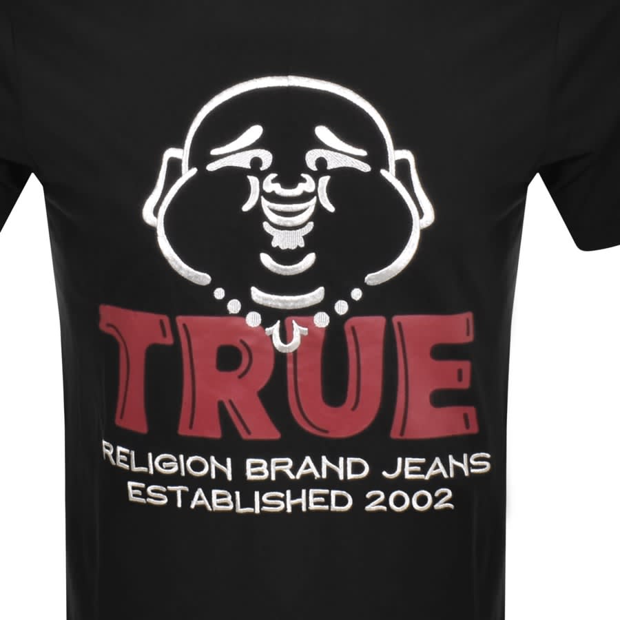 Image number 3 for True Religion Buddha Face T Shirt Black