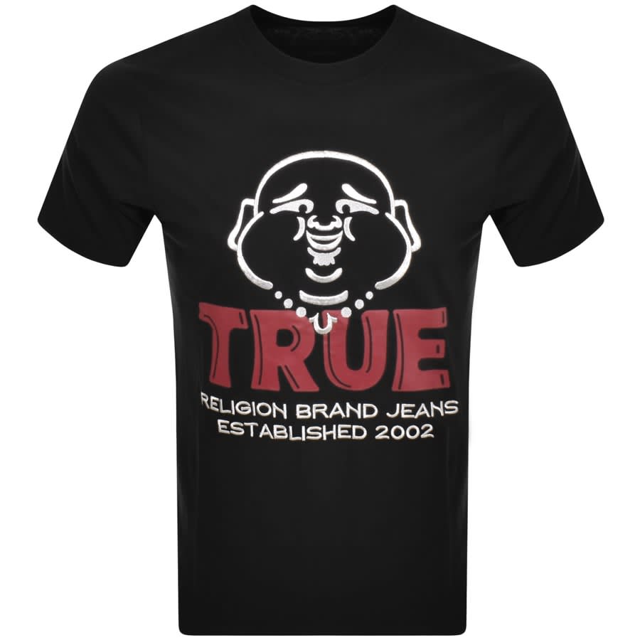 Image number 1 for True Religion Buddha Face T Shirt Black