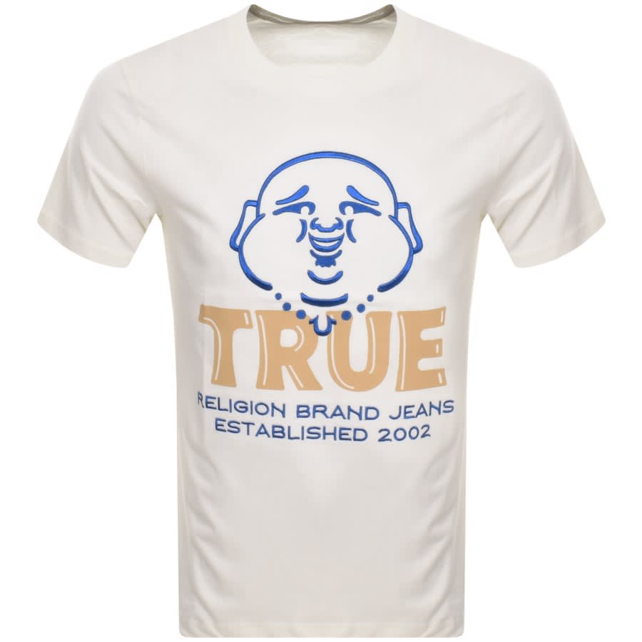 Image number 1 for True Religion Buddha Face T Shirt White
