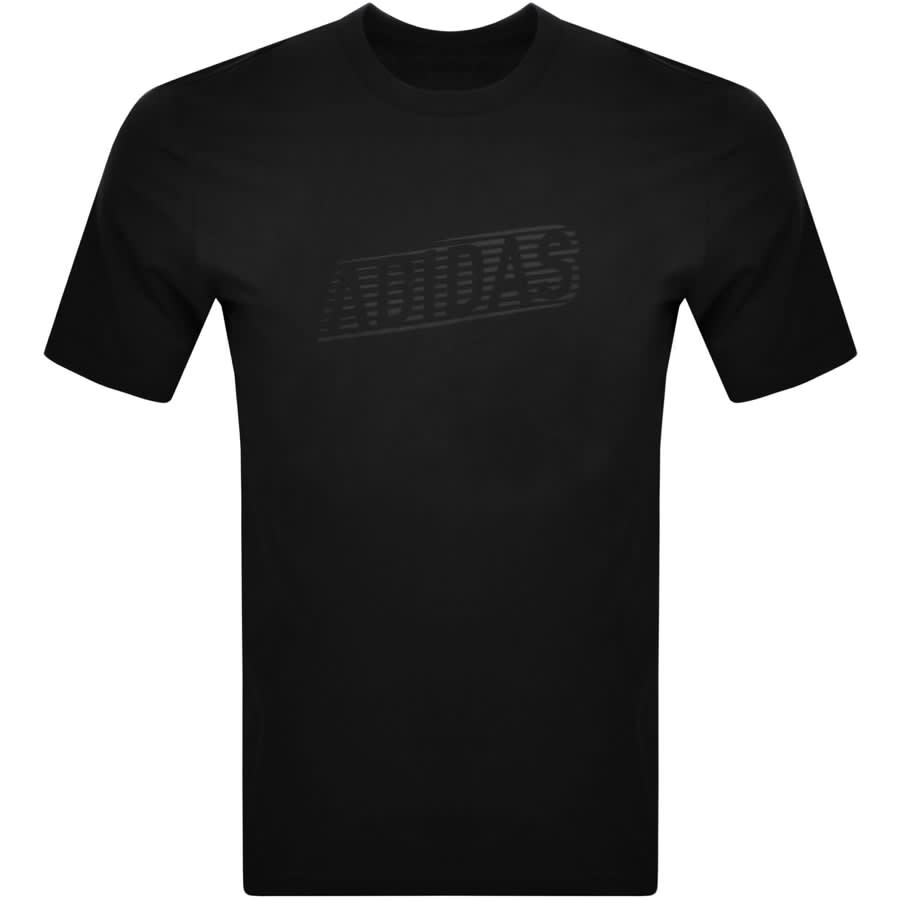 Image number 1 for adidas Sportswear Logo T Shirt Black
