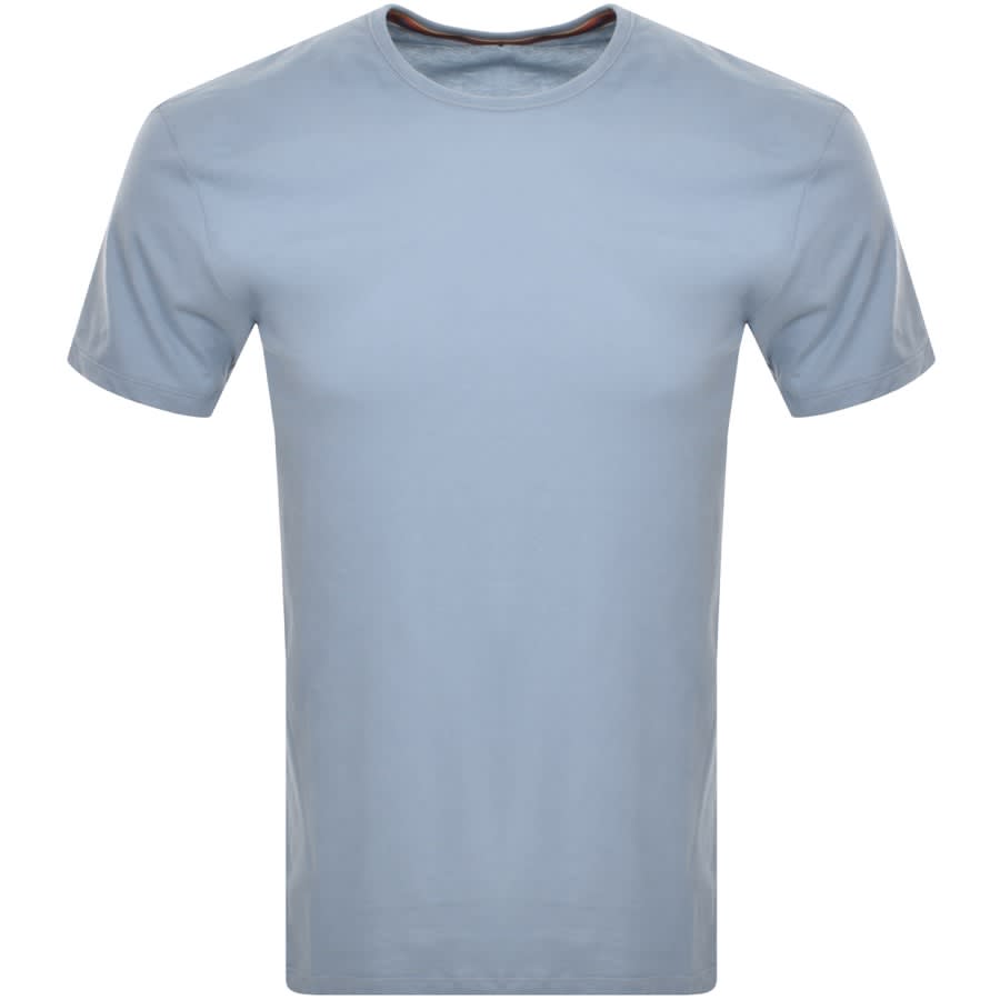 Image number 1 for Paul Smith Lounge Crew Neck T Shirt Blue