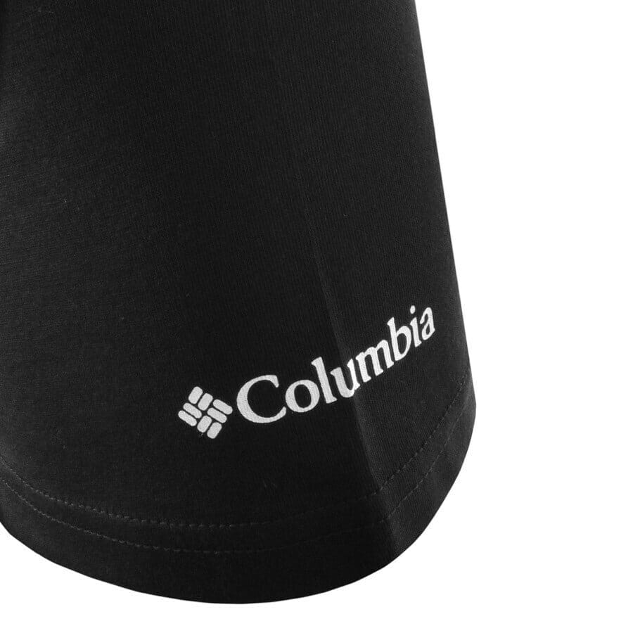 Image number 3 for Columbia Basic Logo T Shirt Black