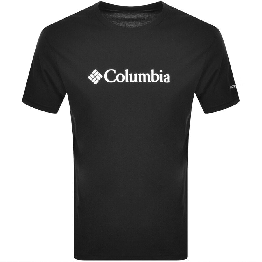 Image number 1 for Columbia Basic Logo T Shirt Black