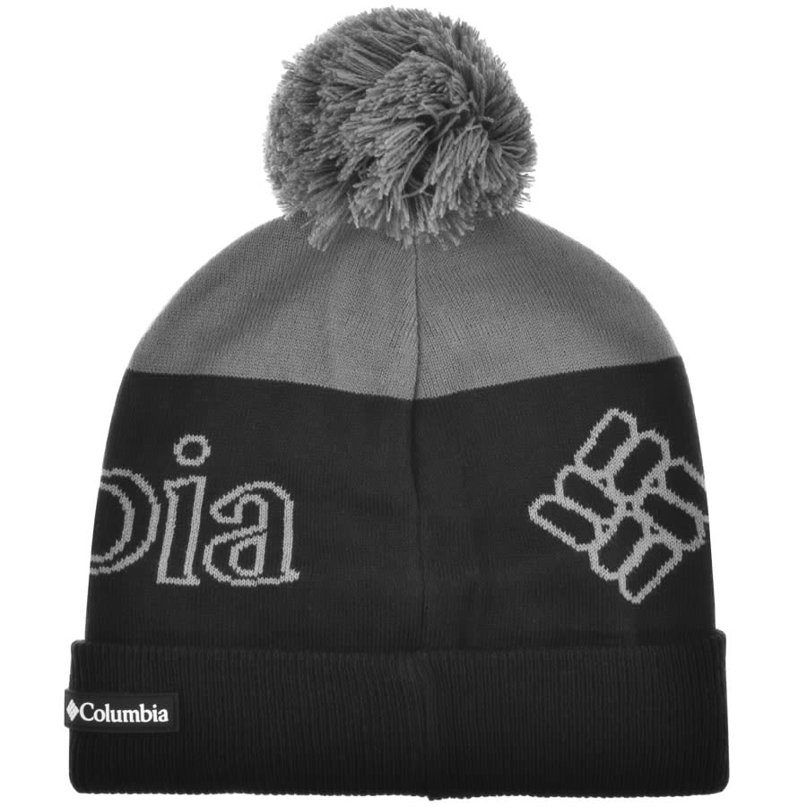 Image number 2 for Columbia Polar Powder II Beanie Hat Grey