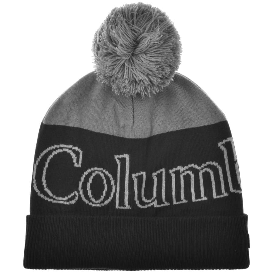 Image number 1 for Columbia Polar Powder II Beanie Hat Grey