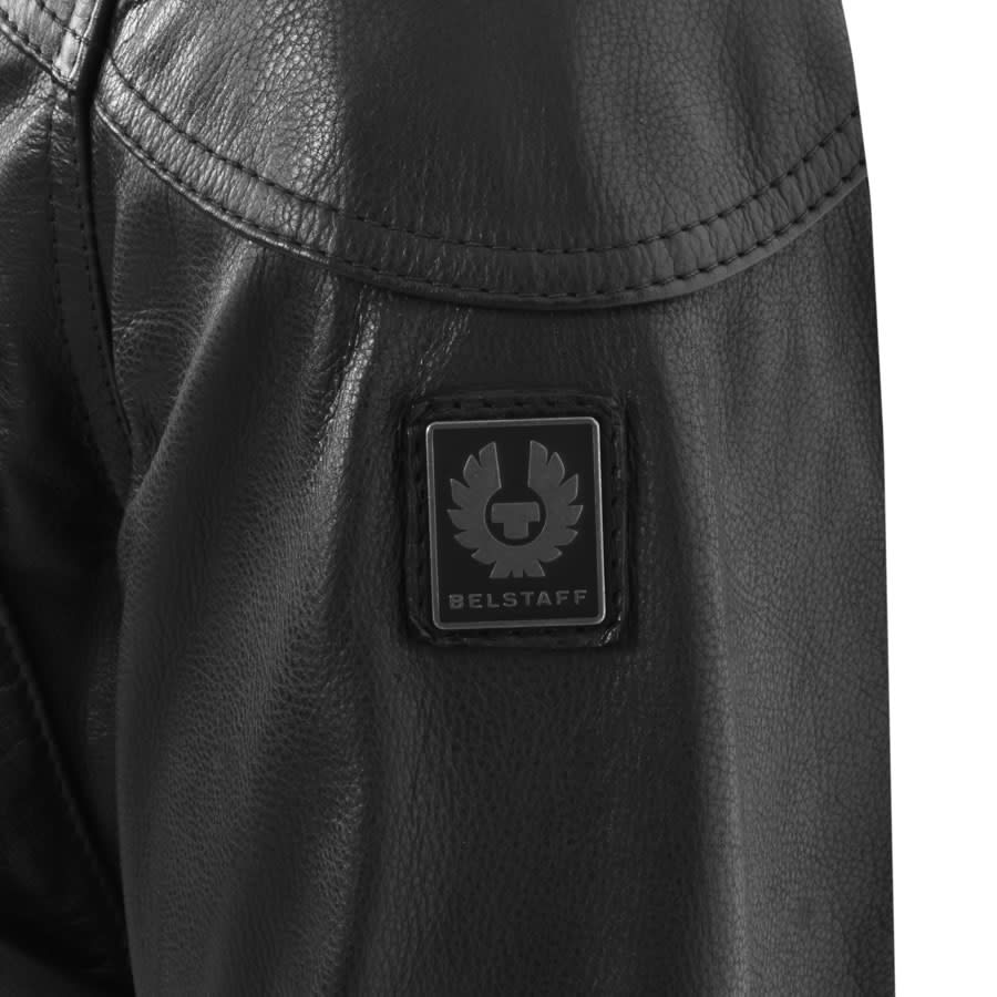 Image number 3 for Belstaff Trialmaster Leather Jacket Black