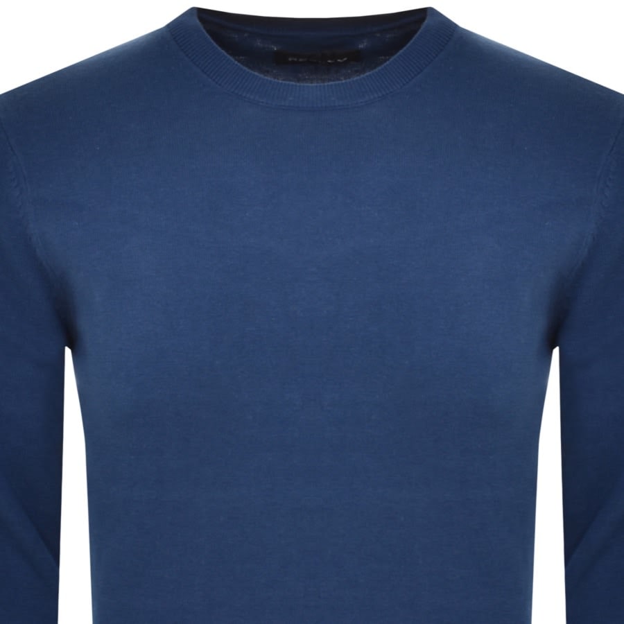 Image number 2 for Replay Crew Neck Sweatshirt Blue