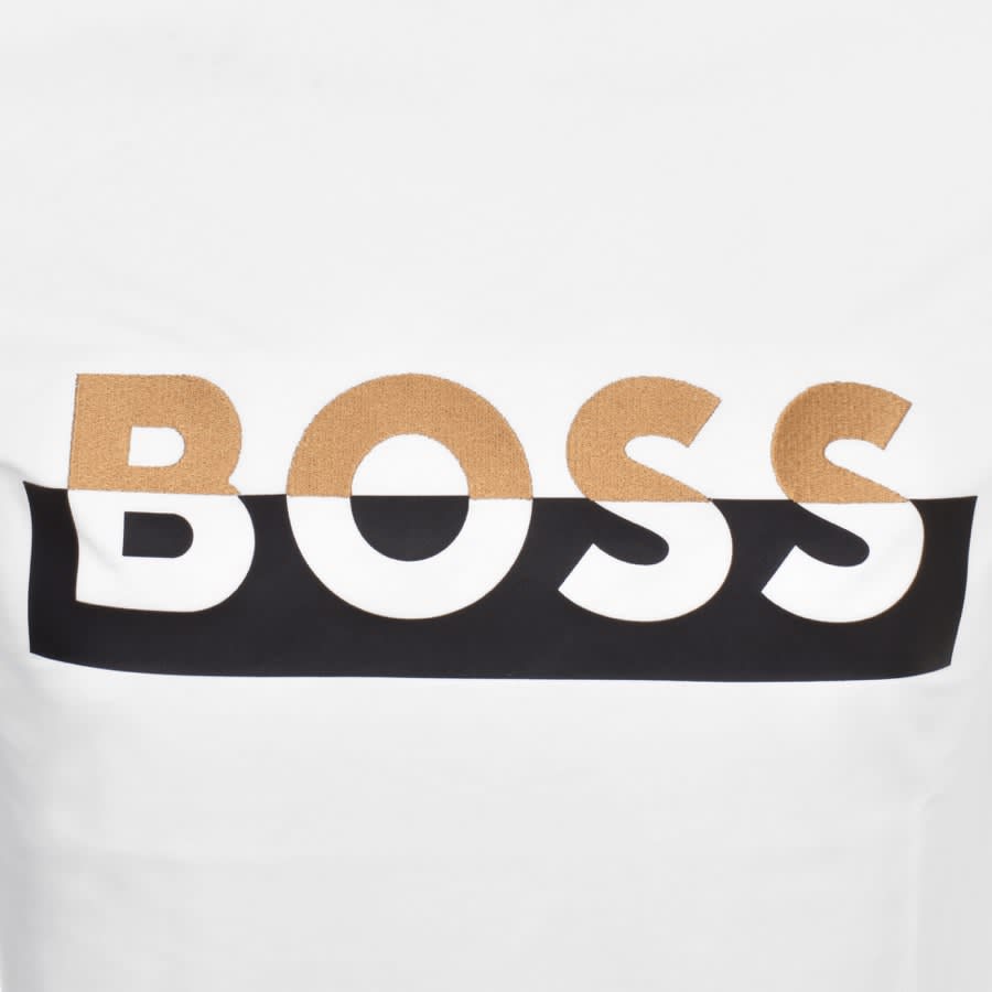 Image number 3 for BOSS Tiburt 421 T Shirt White