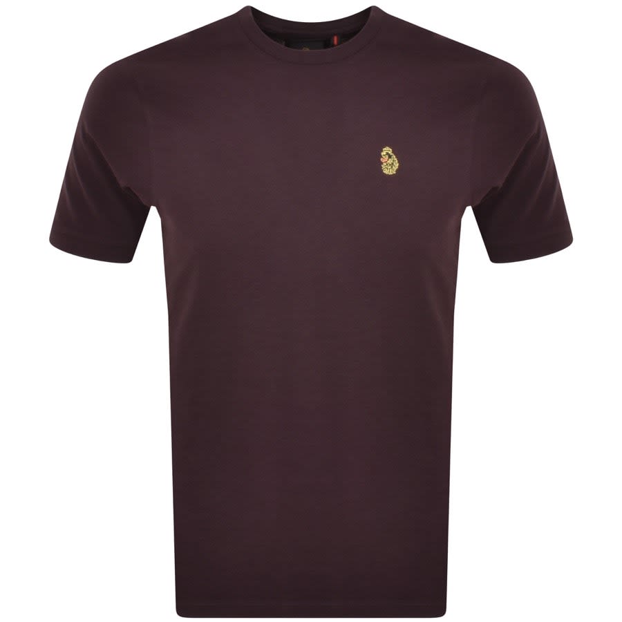 Image number 1 for Luke 1977 Traffs T Shirt Burgundy