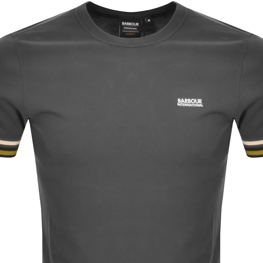 Image number 2 for Barbour International Cooper T Shirt Grey