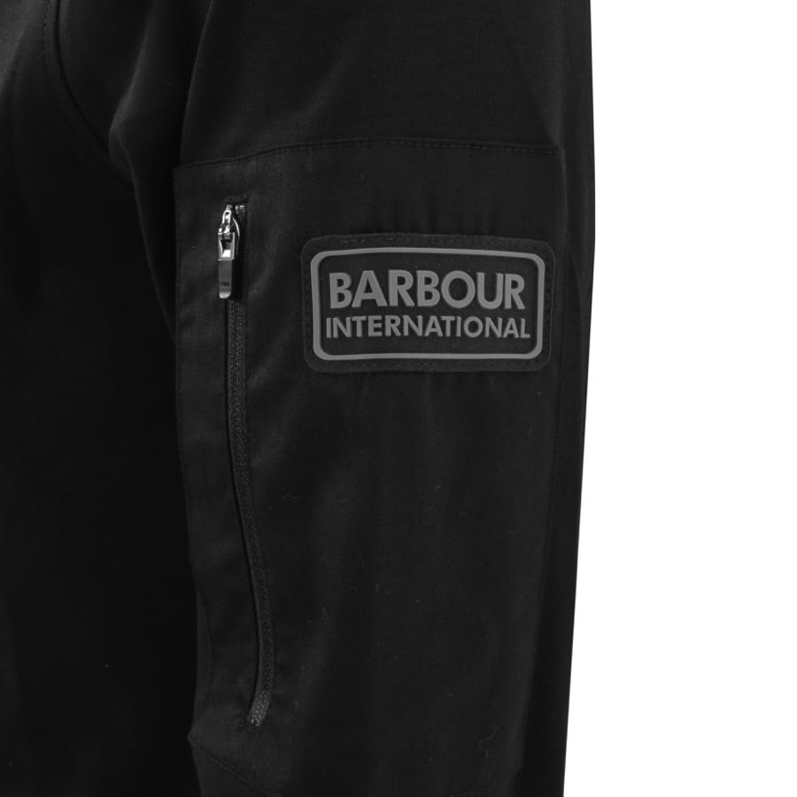 Image number 3 for Barbour International Polo T Shirt Black