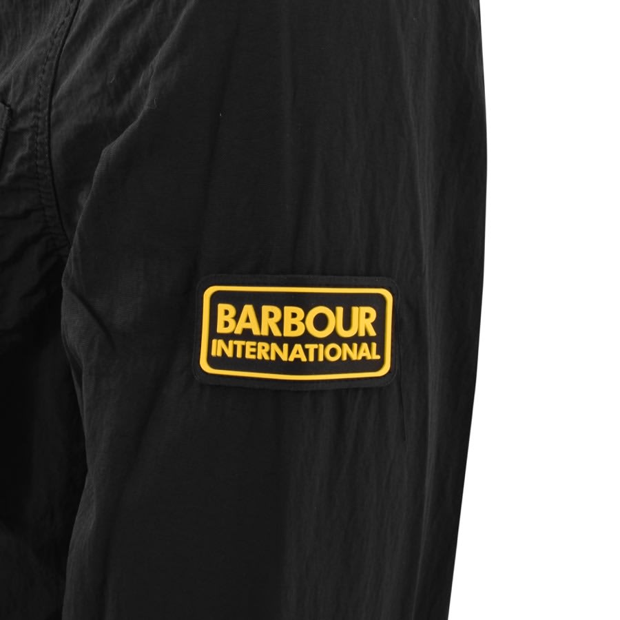 Image number 3 for Barbour International Cadwell Overshirt Black