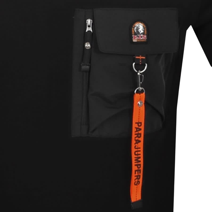Image number 3 for Parajumpers Mojave Pocket T Shirt Black