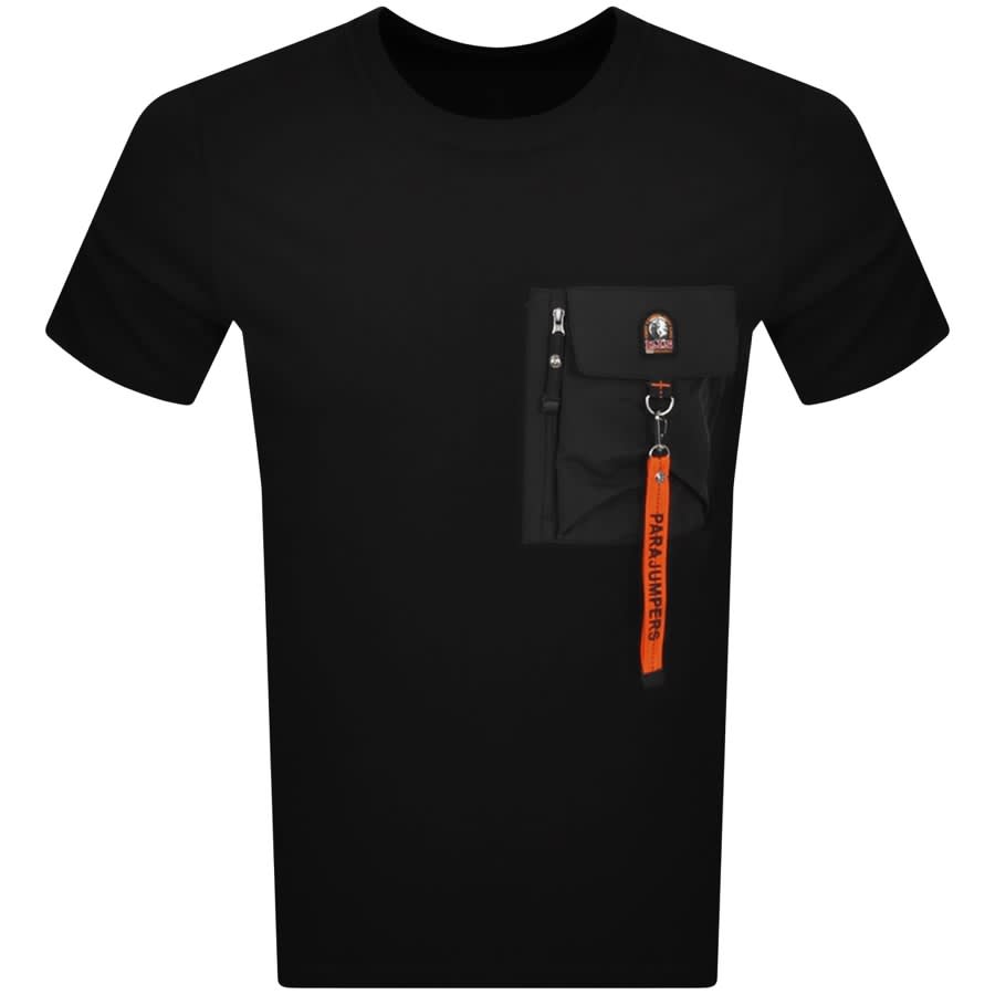 Image number 1 for Parajumpers Mojave Pocket T Shirt Black