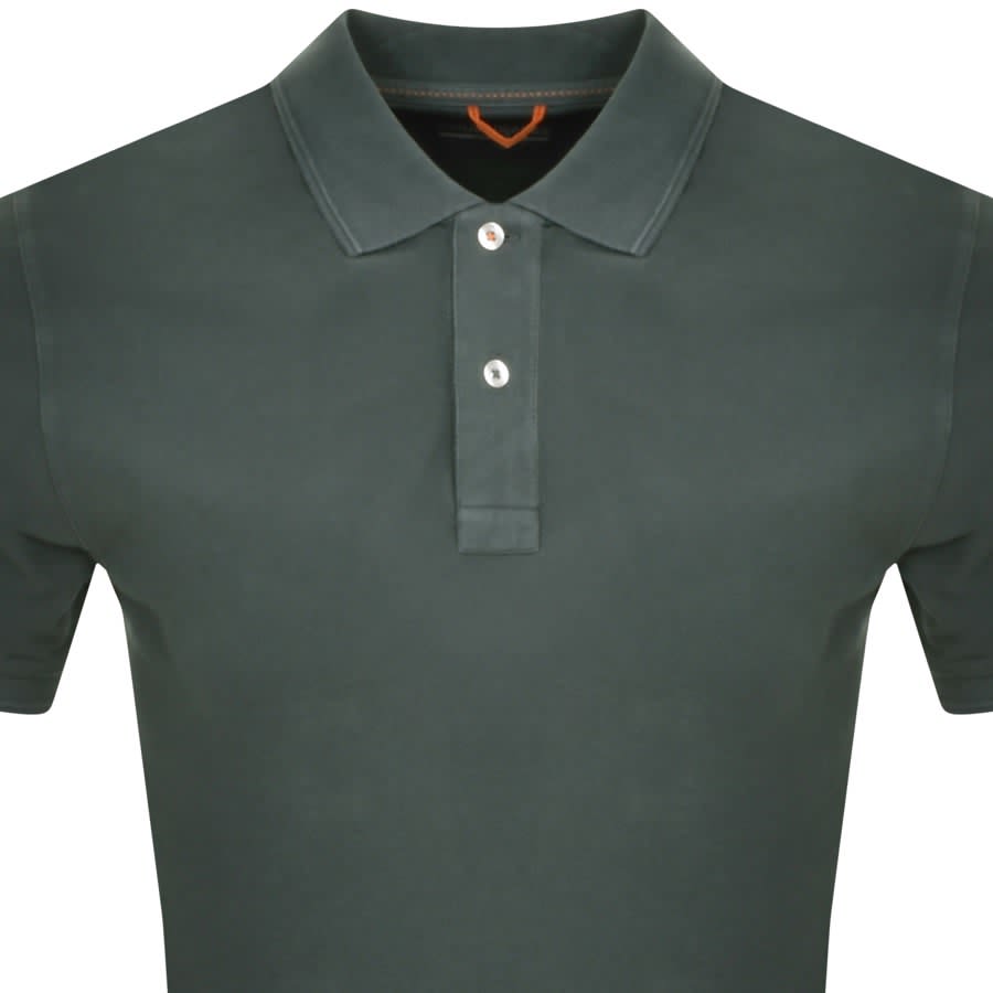 Image number 2 for Parajumpers Polo T Shirt Green