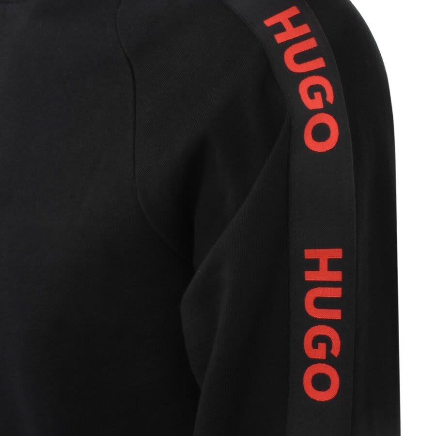 Image number 3 for HUGO Lounge Sporty Logo Sweatshirt Black