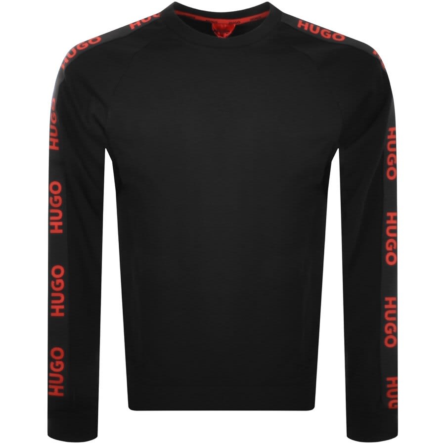 Image number 1 for HUGO Lounge Sporty Logo Sweatshirt Black