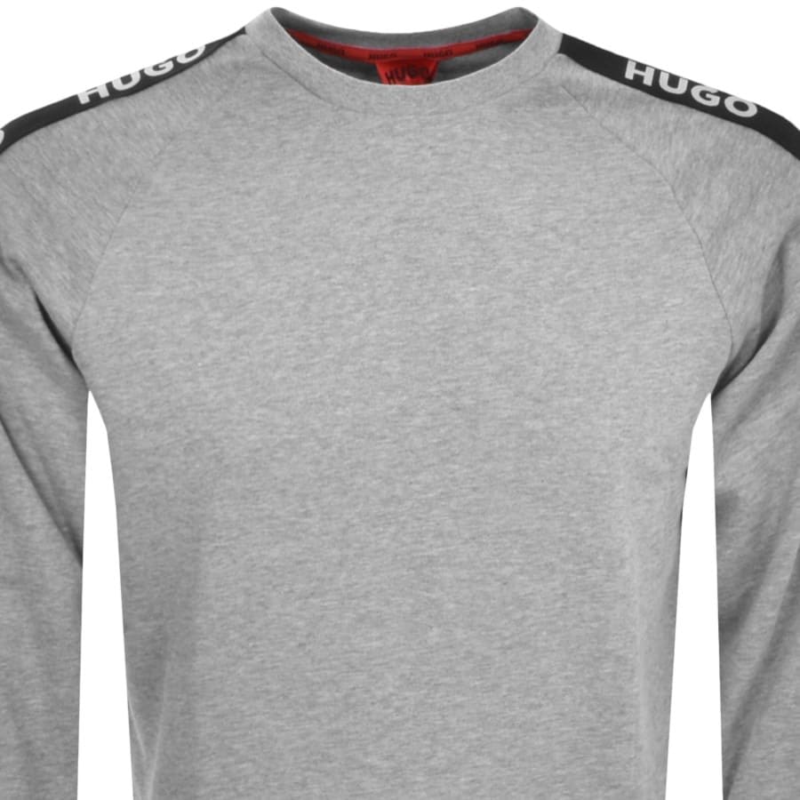 Image number 2 for HUGO Sporty Logo Sweatshirt Grey