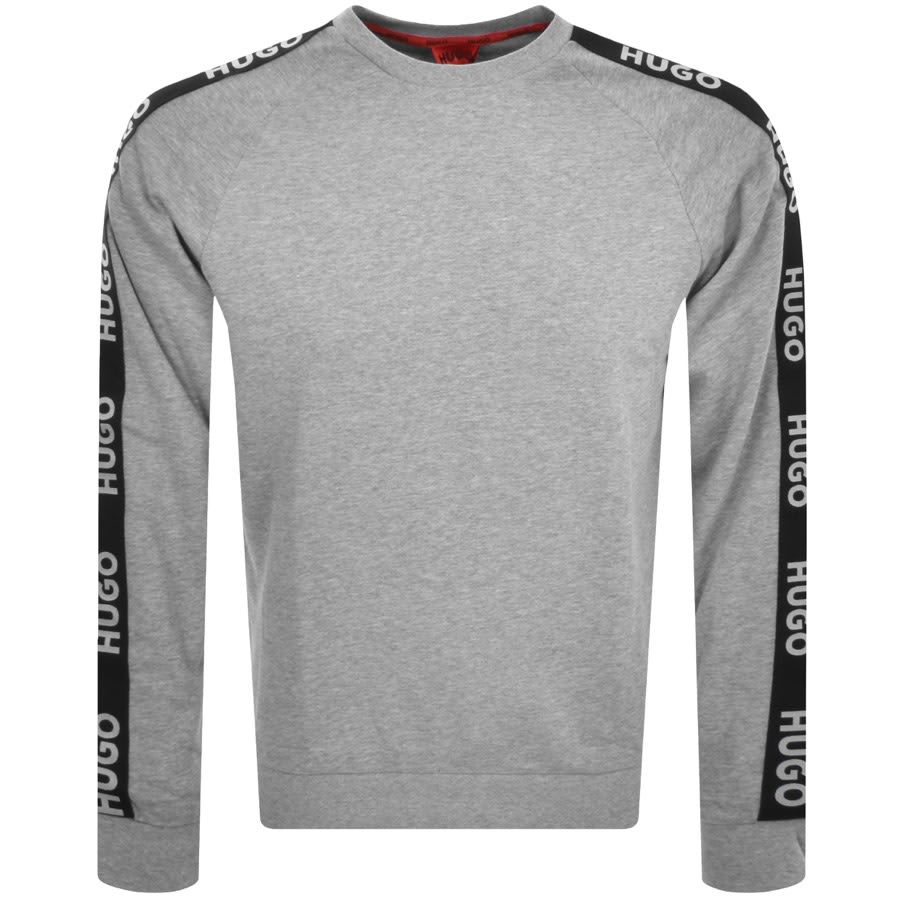 Image number 1 for HUGO Sporty Logo Sweatshirt Grey