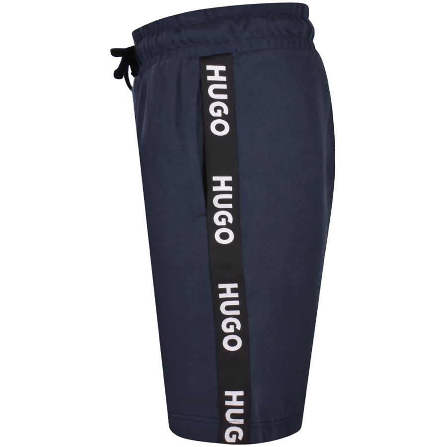 Image number 3 for HUGO Lounge Sporty Logo Shorts Navy