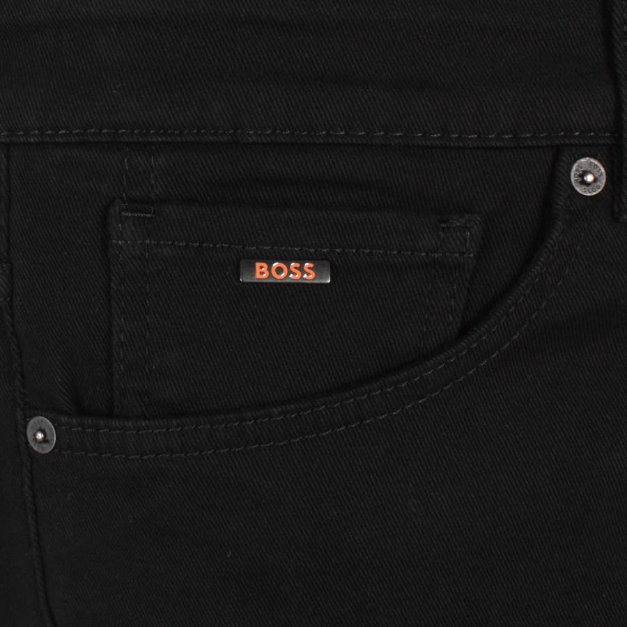 Image number 4 for BOSS Maine Regular Fit Jeans Black