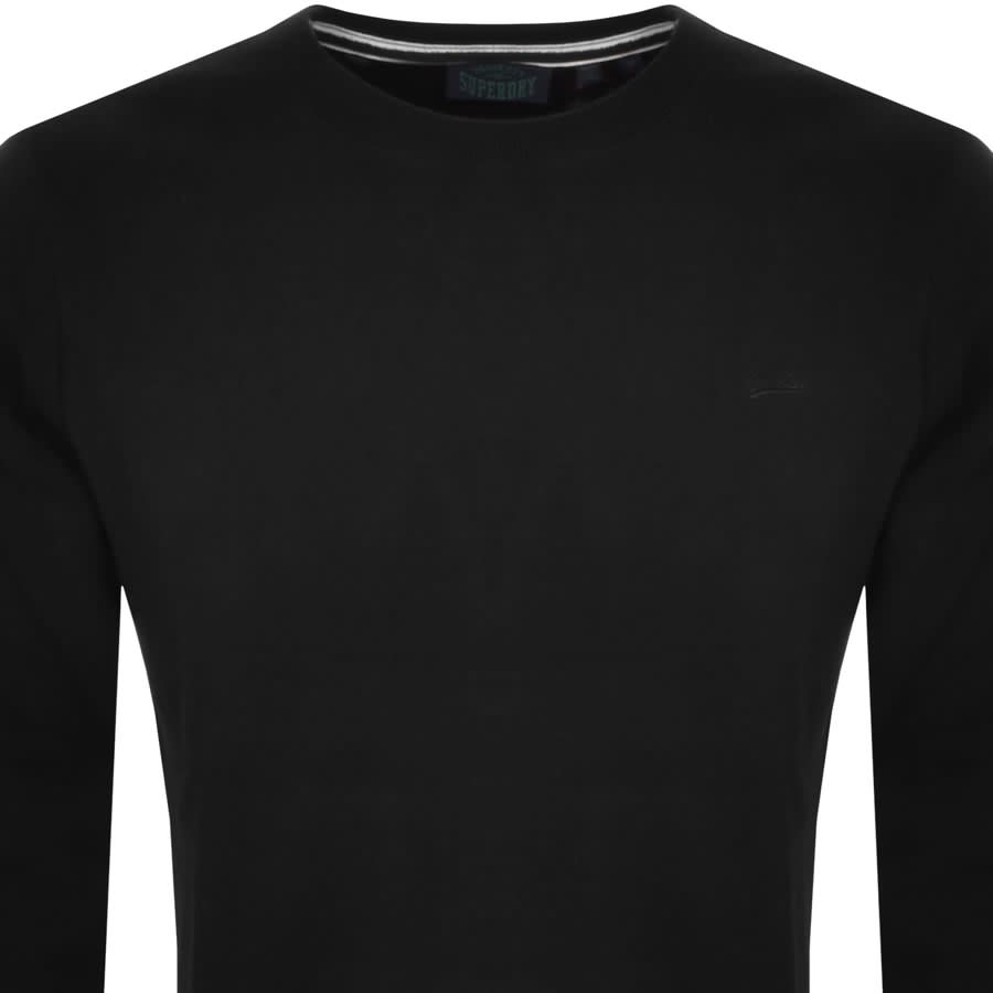 Image number 2 for Superdry Essential Logo Sweatshirt Black