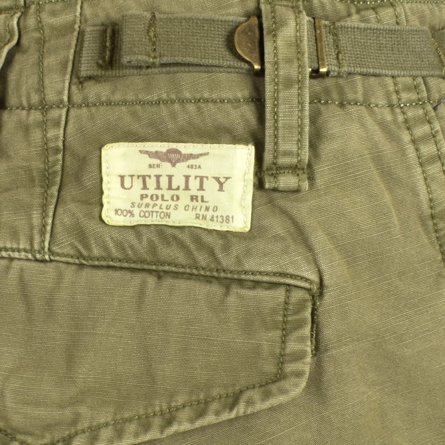 Image number 3 for Ralph Lauren Cargo Trousers Green