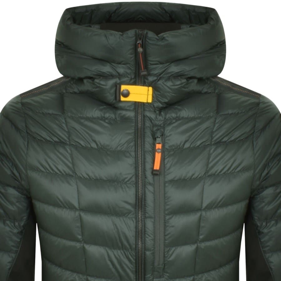 Image number 2 for Parajumpers Hiram Hooded Jacket Green