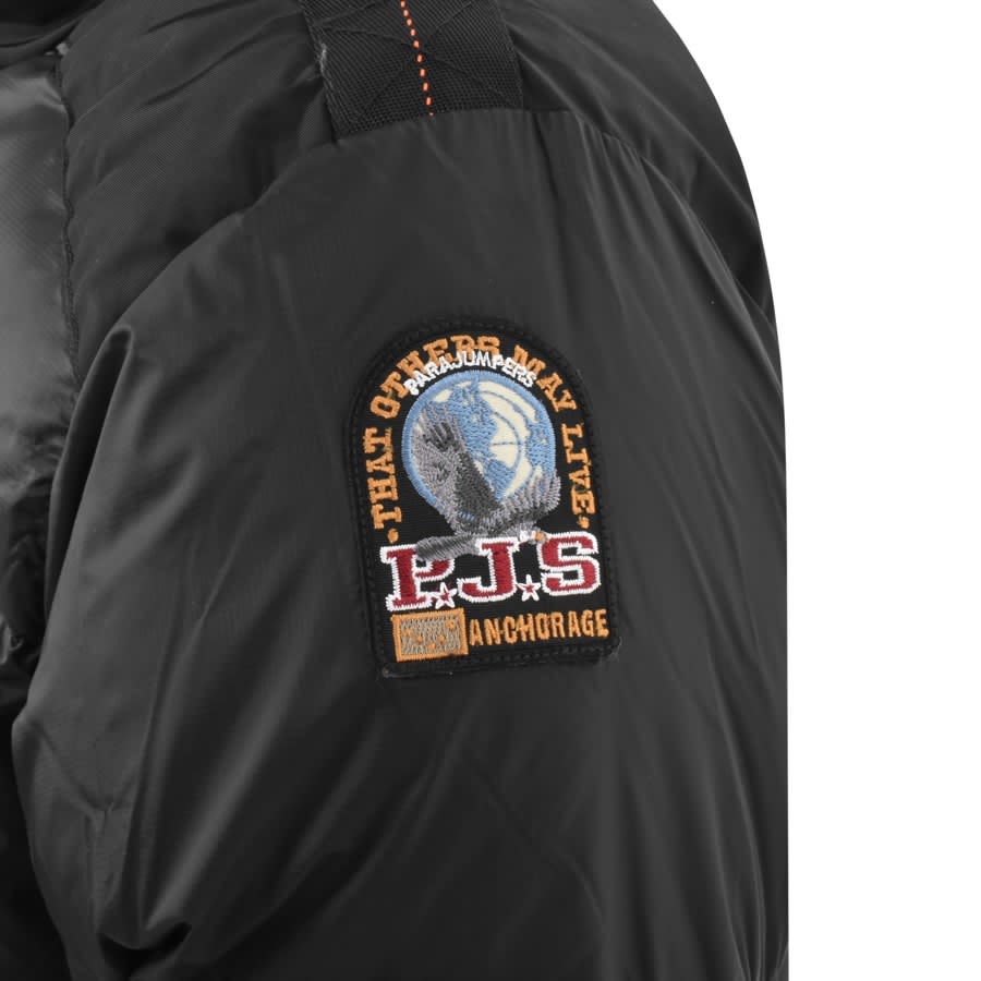 Image number 3 for Parajumpers Tyrik Hooded Jacket Black