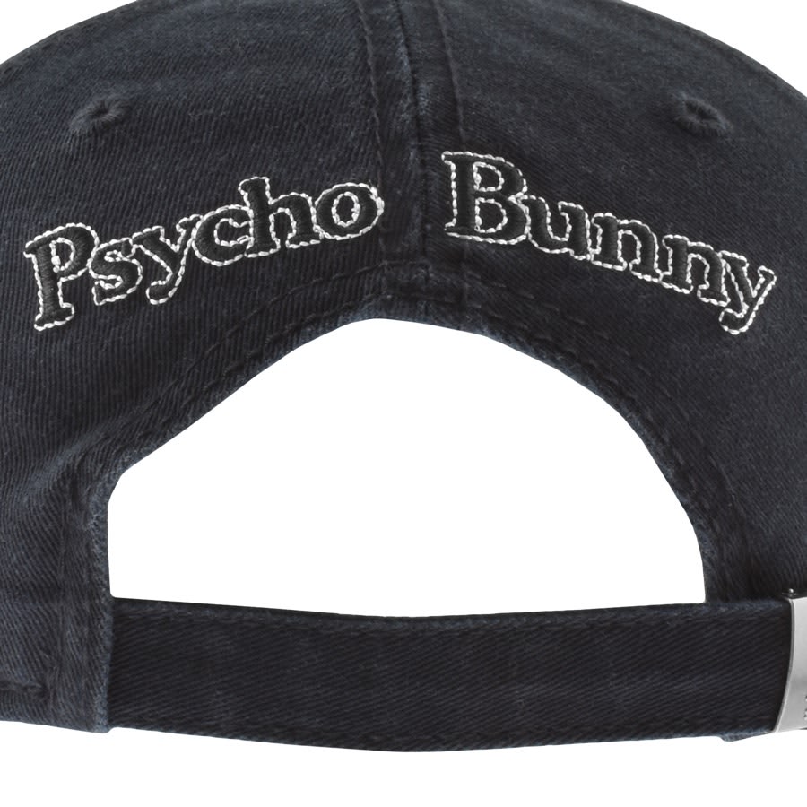Image number 3 for Psycho Bunny Baseball Cap Navy