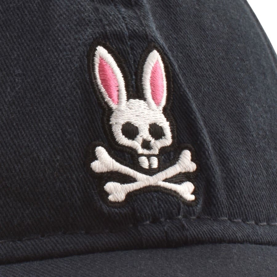 Image number 5 for Psycho Bunny Baseball Cap Navy