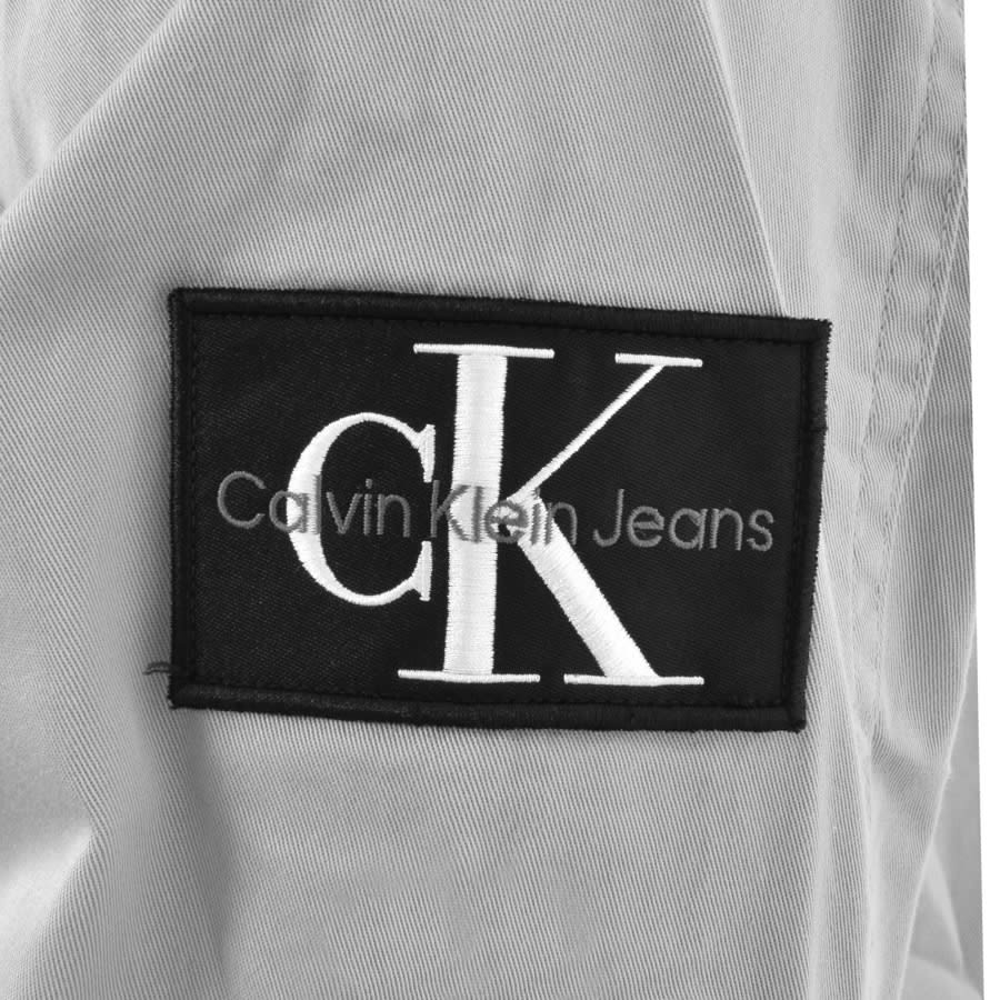 Image number 3 for Calvin Klein Jeans Relaxed Long Sleeve Shirt Grey