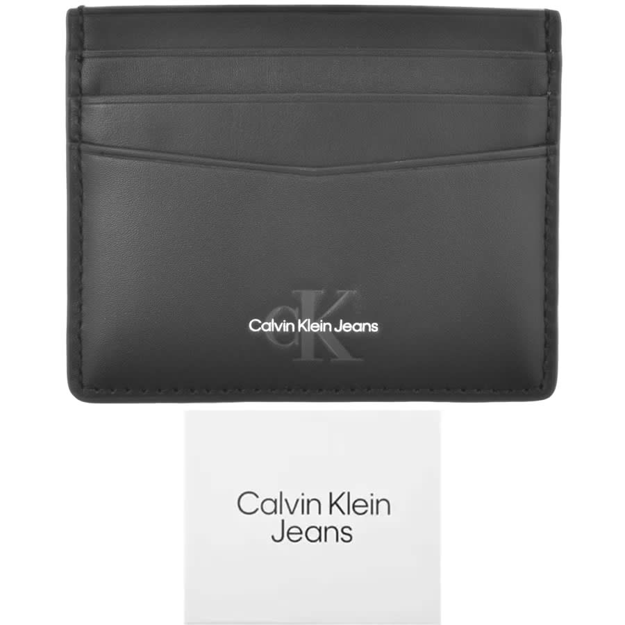 Image number 1 for Calvin Klein Jeans Card Holder Black