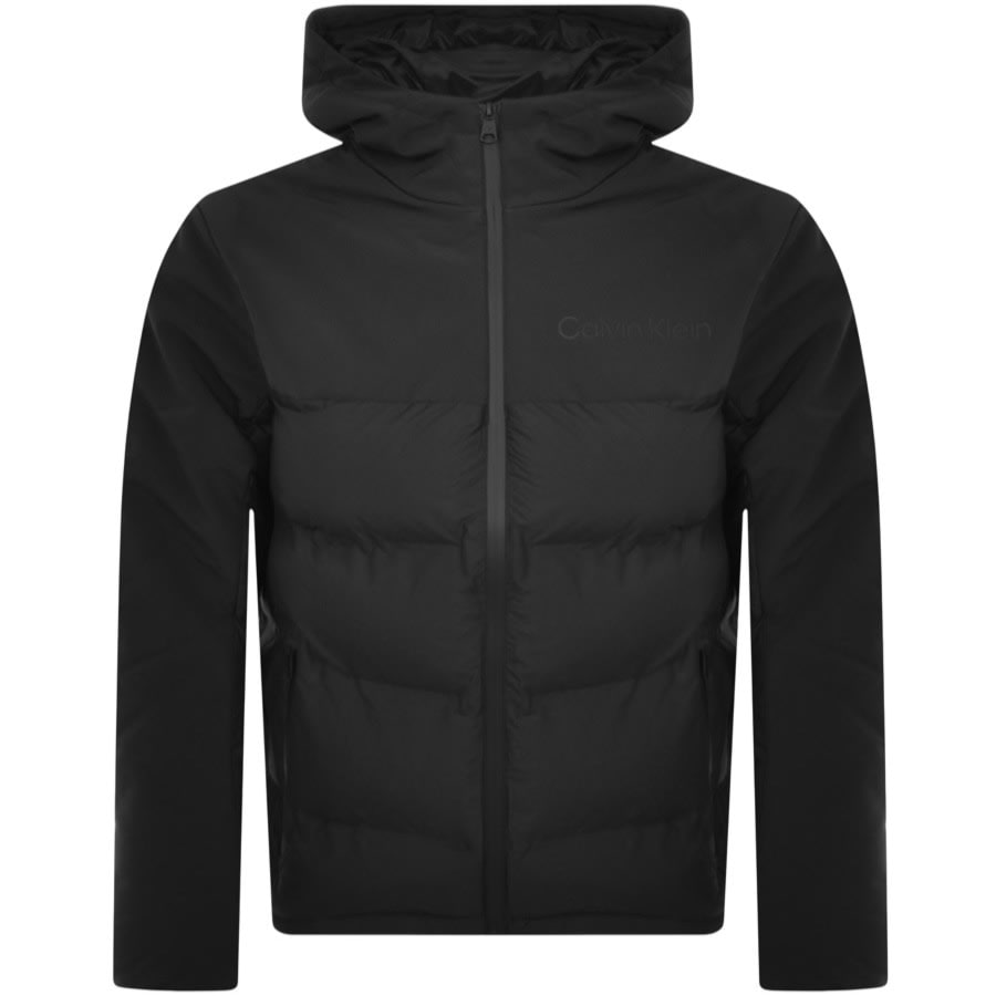 Calvin Klein Mix Media Jacket Black