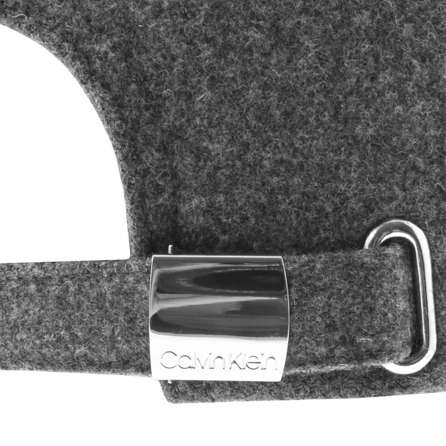 Image number 3 for Calvin Klein Logo Cap Grey