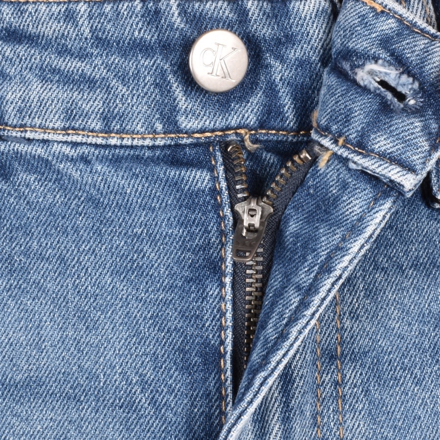 Image number 5 for Calvin Klein Jeans Mid Wash Jeans Blue