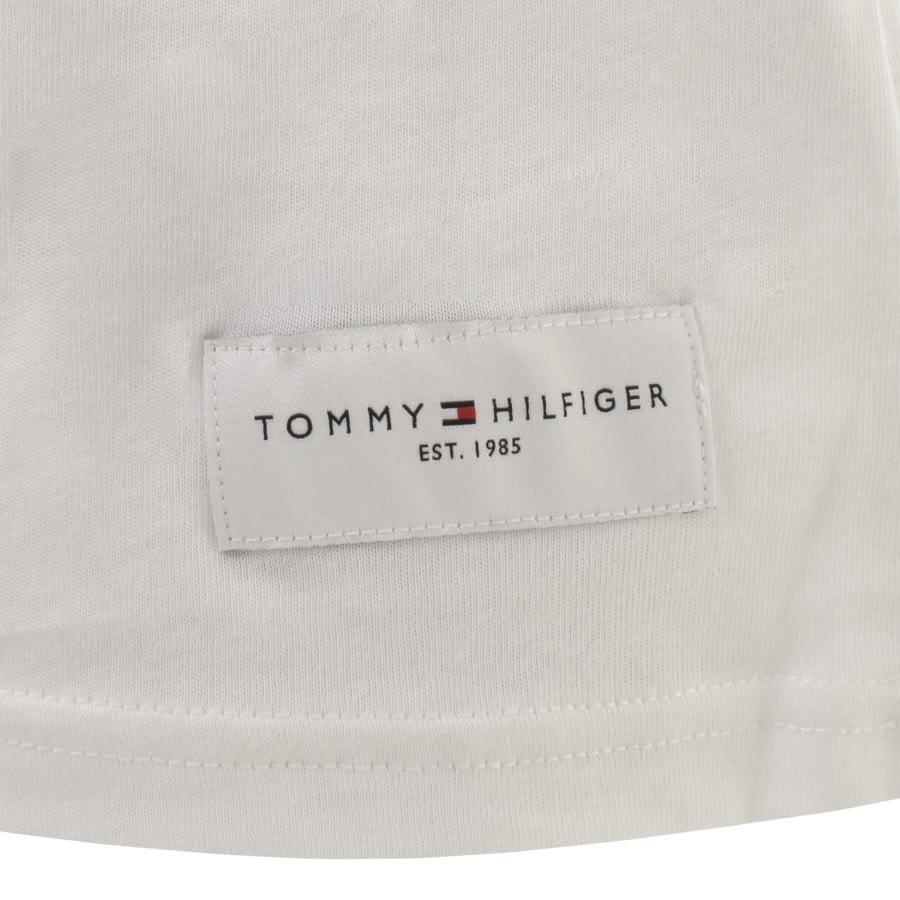 Image number 4 for Tommy Hilfiger Logo T Shirt White