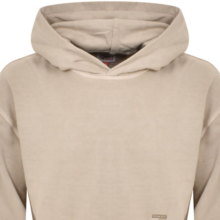 Image number 2 for Tommy Jeans Pullover Hoodie Beige